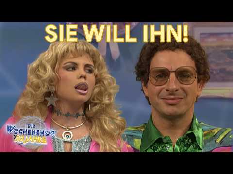 Moderatorin macht sich an Gast ran | Wochenshow