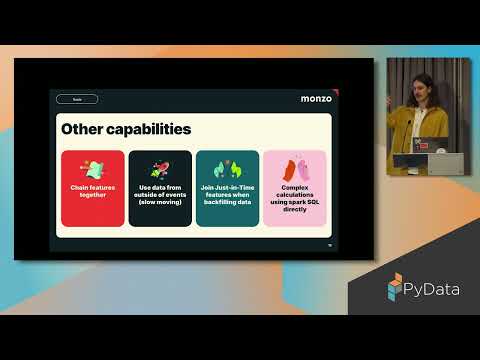 Alex Jones - How we unified feature engineering across data and backend at Monzo | PyData London 25