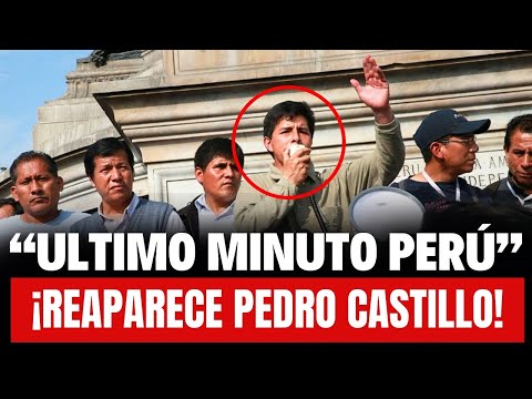 ¡LoÚltimo! Pedro Castillo revela toda LA VERDAD. "EN EXCLUSIVA"