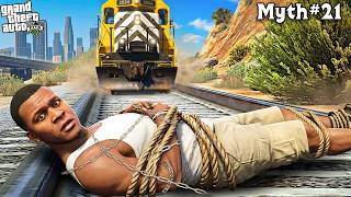 Franklin Busted 21 Myths In GTA 5!