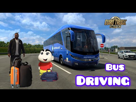 Euro Truck Simulator2 BUS Driving I Nozar5 Wheel Gameplay#shorts #trending #gta