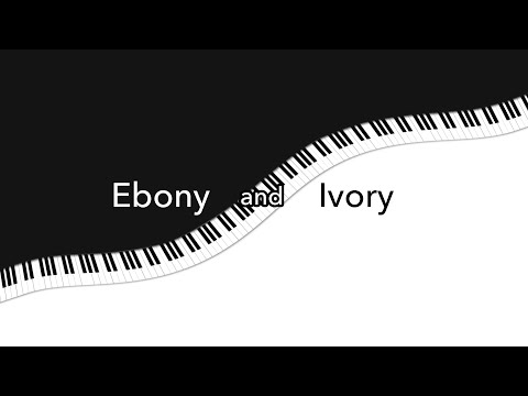 Ebony And Ivory – Paul McCartney & Stevie Wonder full cover