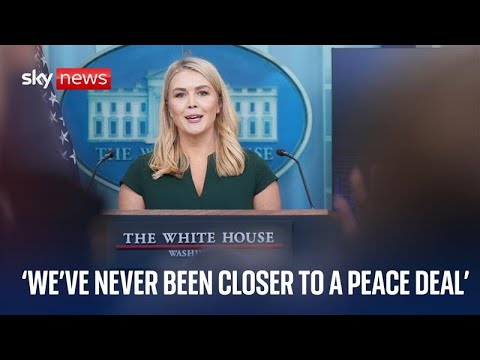 White House press briefing ahead of Donald Trump and Vladimir Putin's call tomorrow