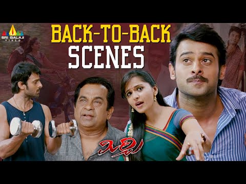 Mirchi Movie Back to Back Comedy Scenes | Telugu Comedy Scenes | Prabhas | Anushka | Brahmanandam