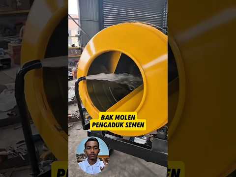 Bak molen pengaduk semen #shorts