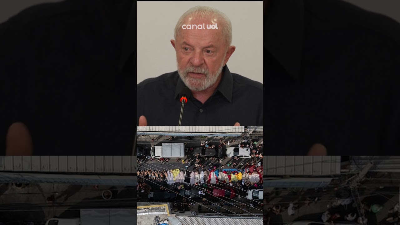 Lula cobra investigação independente sobre operação policial no Rio Houve uma matança TV Online Lula cobra investigação independente sobre operação policial no Rio Houve uma matança