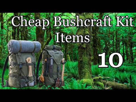 10 Cheap Bushcraft Kit Items I Actually Use