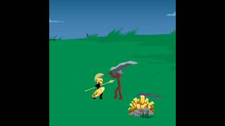 Golden Spearton VS Xenophon! #stickwarlegacy #stickwarsaga #shorts #gaming #edit