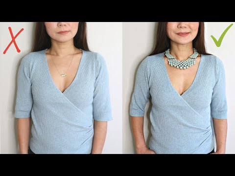 Video: Are you pairing the RIGHT necklace with your sweater? And YES, you CAN wear one with turtle neck.