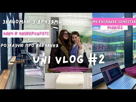 UniVlog #2 Знайомлю з друзями, про навчання в Німеччині