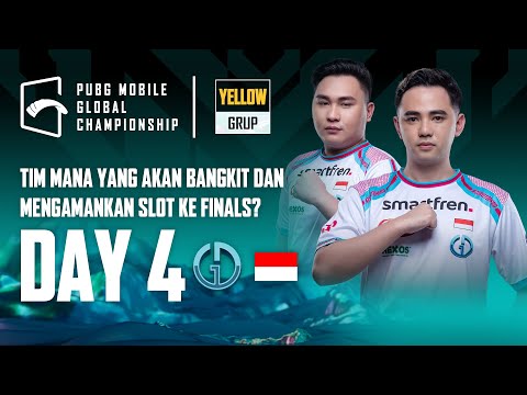 [ID] 2022 PMGC League Group Yellow Day 4 | PUBG MOBILE Global Championship