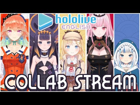 【COLLAB】The Interrogation Begins.... #hololiveEnglish #holoMyth