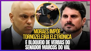 MORAES IMPÕE TORNOZELEIRA ELETRÔNICA NO SENADO MARCO DO VAL | Clips dos pods