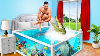 I Turned My Bed into A Fish Tank