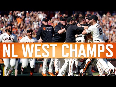 2021 National League West CHAMPIONS video clip