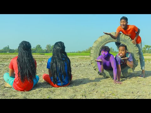 Exclusive Trending Comedy Video 2025 New Amazing Funny Video Episode 95 By Villfunny Tv