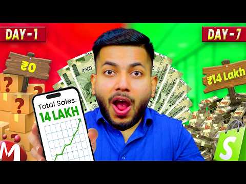 ₹14 Lakh in 7 Days with Indian Dropshipping (FULL CASE STUDY)