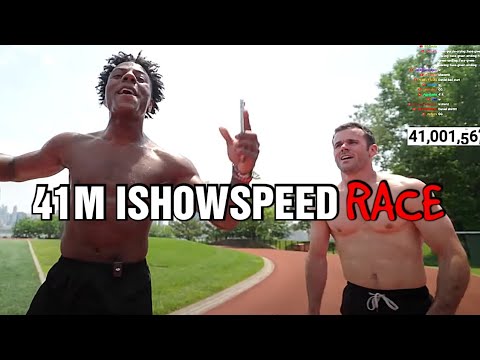 41 Million Ishowspeed Vs Danielle Labelle Race