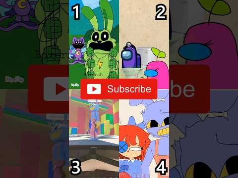 PUT THE DONUTS DOWN!!! | Smiling Critters VS. Among Us VS. PC Roblox VS. TADC
