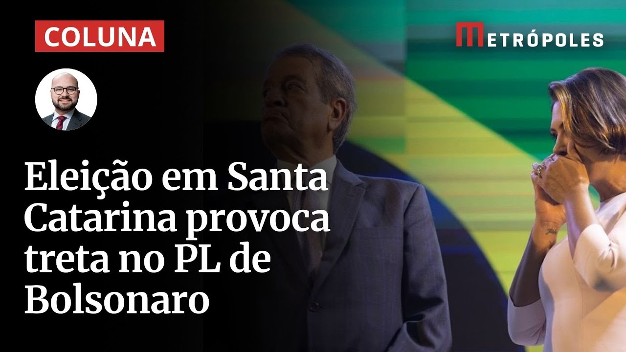 Eleição em Santa Catarina provoca treta no PL de Bolsonaro