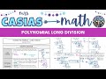 Dividing Polynomials with Long Division