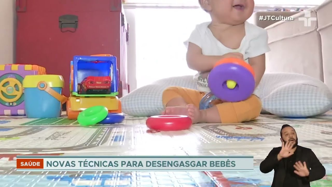 Novas diretrizes médicas orientam como agir em casos de engasgo de bebês