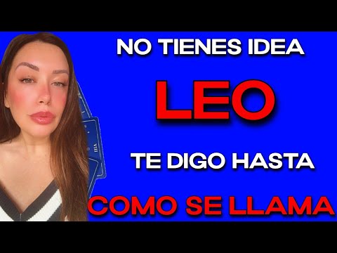 LEO ♌️ ASÍ SERÁ TU NUEVO AMOR 😱 TE DIGO HASTA COMO SE LLAMA 🔮 HOROSCOPO #LEO HOY TAROT AMOR