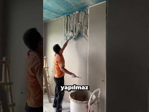Böyle Sıva Atan Gördünüz mü? 😮