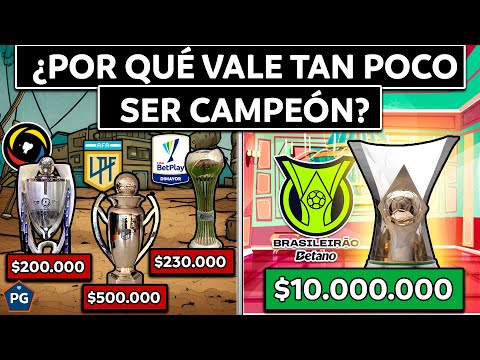 ¿POR QUÉ VALE TAN POCO SER CAMPEÓN EN las LIGAS de CONMEBOL? 🤔