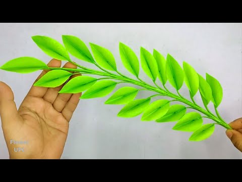 Can You Really Make Beautiful Paper Leaves Using Simple Techniques?