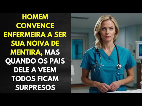 Homem Convence Enfermeira a Ser Sua Noiva De Mentira, Mas Quando Os Pais Dele a Veem Todos Ficam...