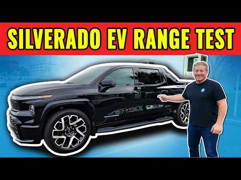 Chevrolet Silverado EV 70 MPH Highway Range Test