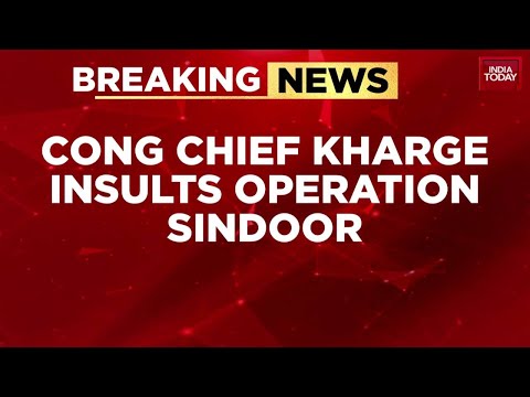 Congress Chief Kharge Calls Operation Sindoor 'Chutput War', Questions PM Modi's Kashmir Trip