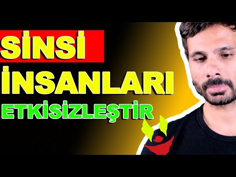 SİNSİ İNSANLARI ALT ETMENİN YOLU ! - Canını Sıkan Sinsi İnsanlara Karşı Şunları Yap !