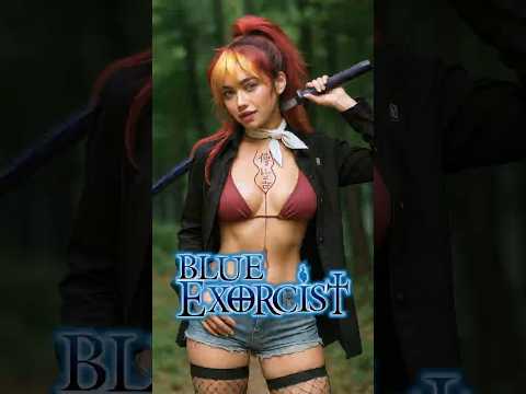 Blue Exorcist in Real Life?! You won't believe how they look! 🔥😈 #blueexorcist #livingcartoon
