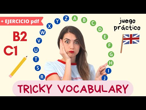 VOCABULARIO B2-C1 Inglés - Juego para aprender con ejercicio y ejemplos