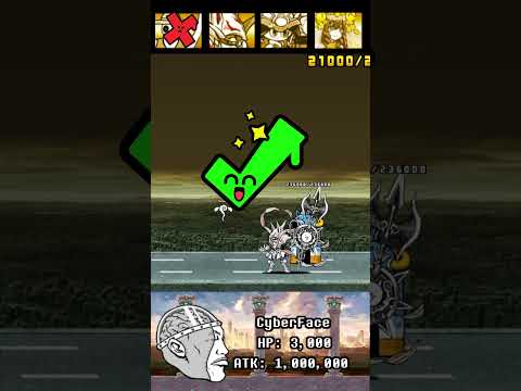 ザ・バトルキャッツで楽しむBOSS CyberFaceの新ウルトラフォーム サムネイル
