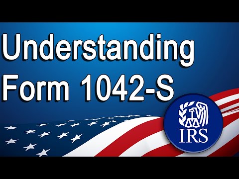 Understanding Form 1042-S