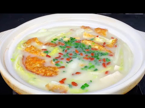 沒有魚刺的鯽魚湯，湯色奶白，營養豐富，實在太鮮了。【一畫美食】 #美食教程 #一起學做菜 #鯽魚湯 #鯽魚湯的做法 #鯽魚湯料理