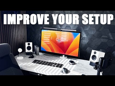 CHEAP & EASY Ways to IMPROVE DESK SETUP