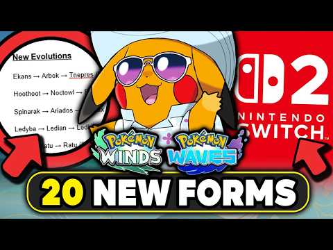 20 NEW FORMS FOR WINDS &amp; WAVES RUMOR! NEW Controversial Nintendo Updates!