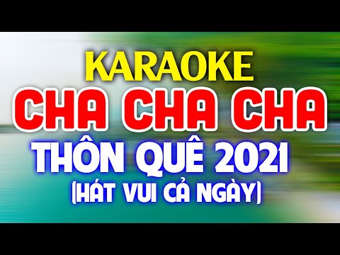 KARAOKE Nhạc Sống | Liên Khúc Nhạc Sống Cha Cha Cha Cực Hay – Nhạc Sống Thôn Quê Karaoke