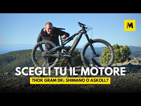 La prima bici al mondo in cui puoi scegliere il motore. Thok GRAM: Shimano o ASKOLL?