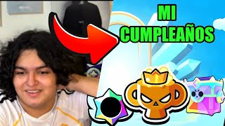 ES MI CUMPLEAÑOS Y PARTO UN PASTEL DE MOE