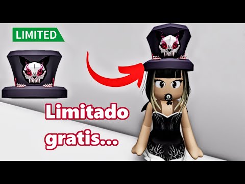 !GRATIS! 5K STOCK SOMBRERO ALTO ESQUELETO FREE ITEMS #robloxugc  #itemsgratisroblox