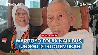 Pertemuan Penuh Haru, Saat Kakek Dan Nenek Jemaah Haji Kembali Bersatu