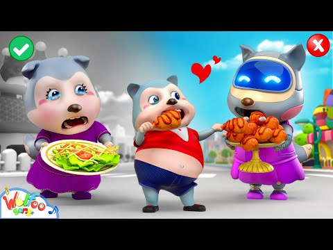 Is Robot Mom a Good Mom ❓ My Mom is a Robot - More Family Song | Nursery Rhymes | Wolfoo Kids Songs