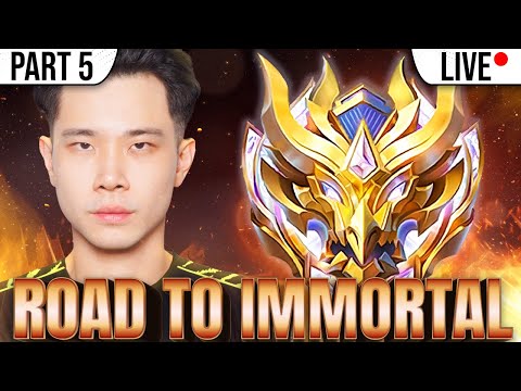🔴 LIVE | PUSH RANK KE MYTHIC IMMORTAL PART 5 (MOBILE LEGENDS)