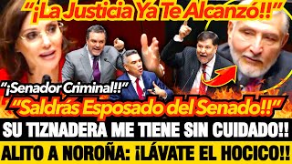 ¡MISILAZO de LILLY TÉLLEZ!! "¡PRESENTA TU RENUNCIA ADÁN!! ¡HAS PUESTO a TODO el SENADO en PELIGRO!!"