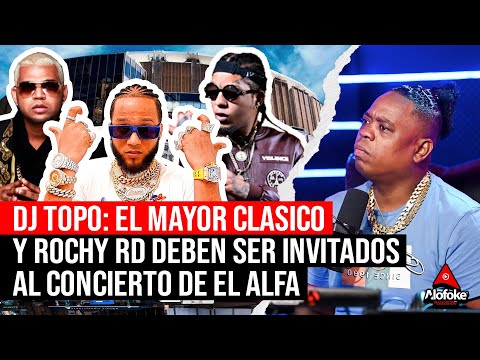 DJ TOPO: EL MAYOR CLASICO & ROCHY RD DEBEN SER INVITADOS AL CONCIERTO DE EL ALFA EN EL MADISON NYC